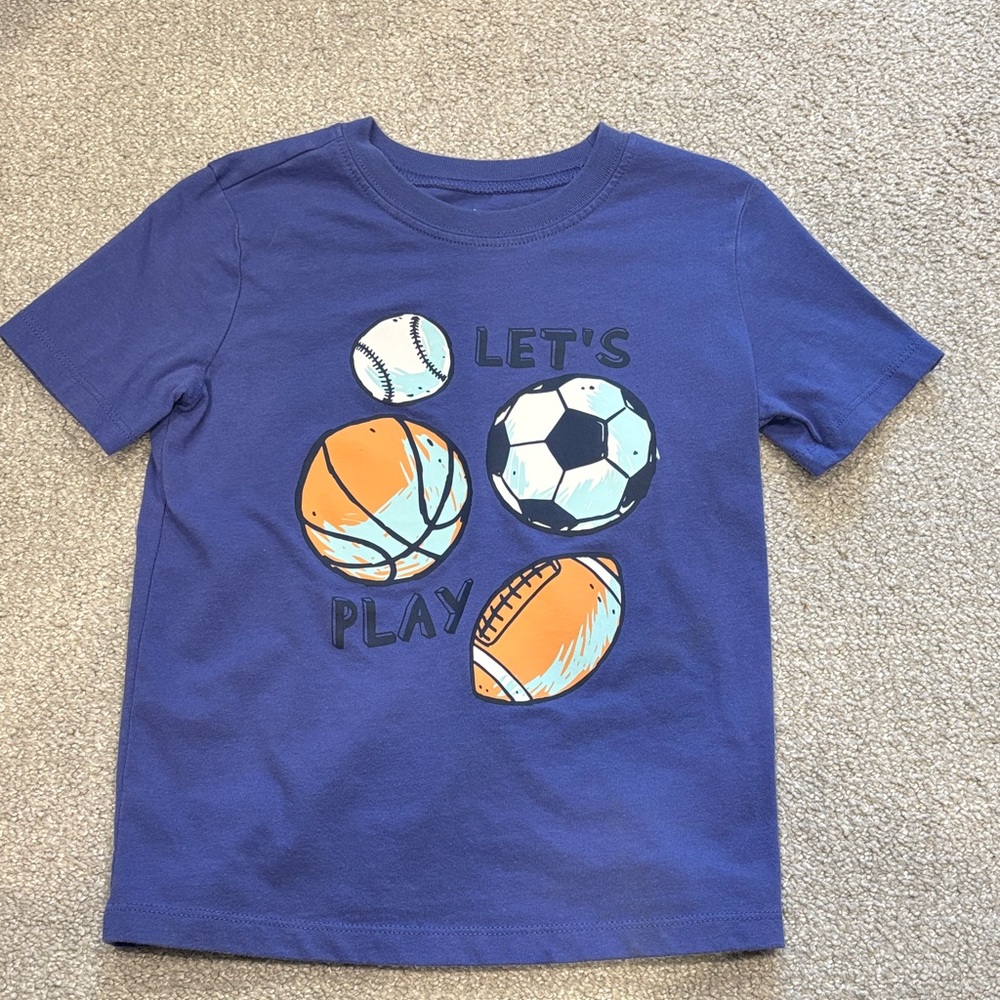 Carter's Blue Graphic Tee